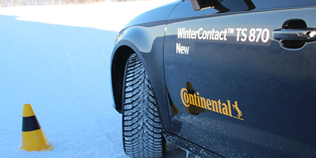  Continental TS 870 Kars'ta Zorlu Kış Şartlarına Meydan Okudu