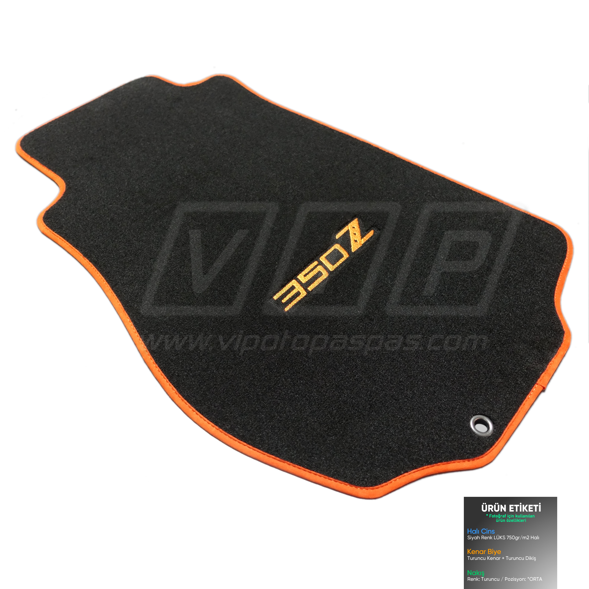 Nissan 350Z Halı Paspas Takımı 2003 ve Sonrası #350Z Middle