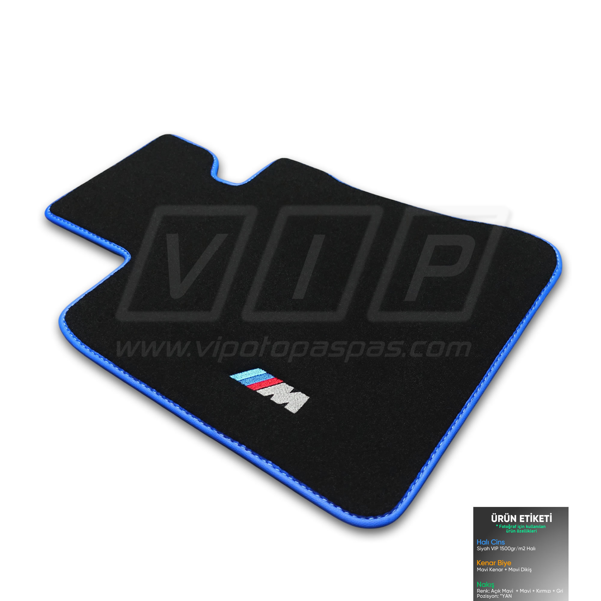 BMW X5 E70 RHD Halı Paspas Takımı 2007-2014 #///M