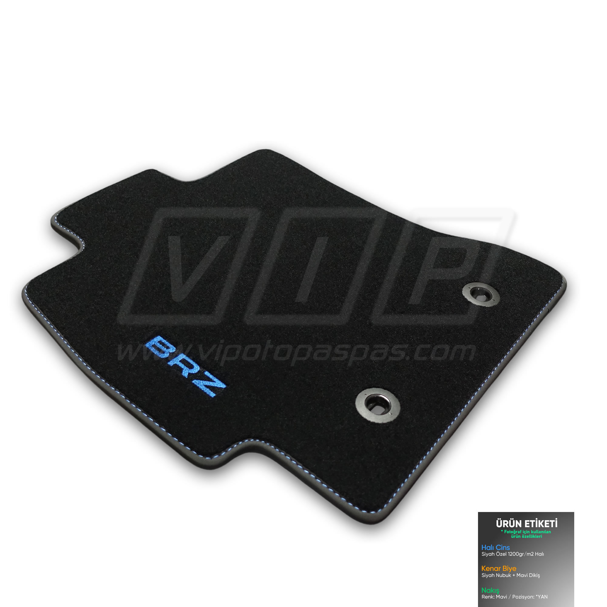 Subaru BRZ Halı Paspas Takımı 2012 ve Sonrası #BRZ