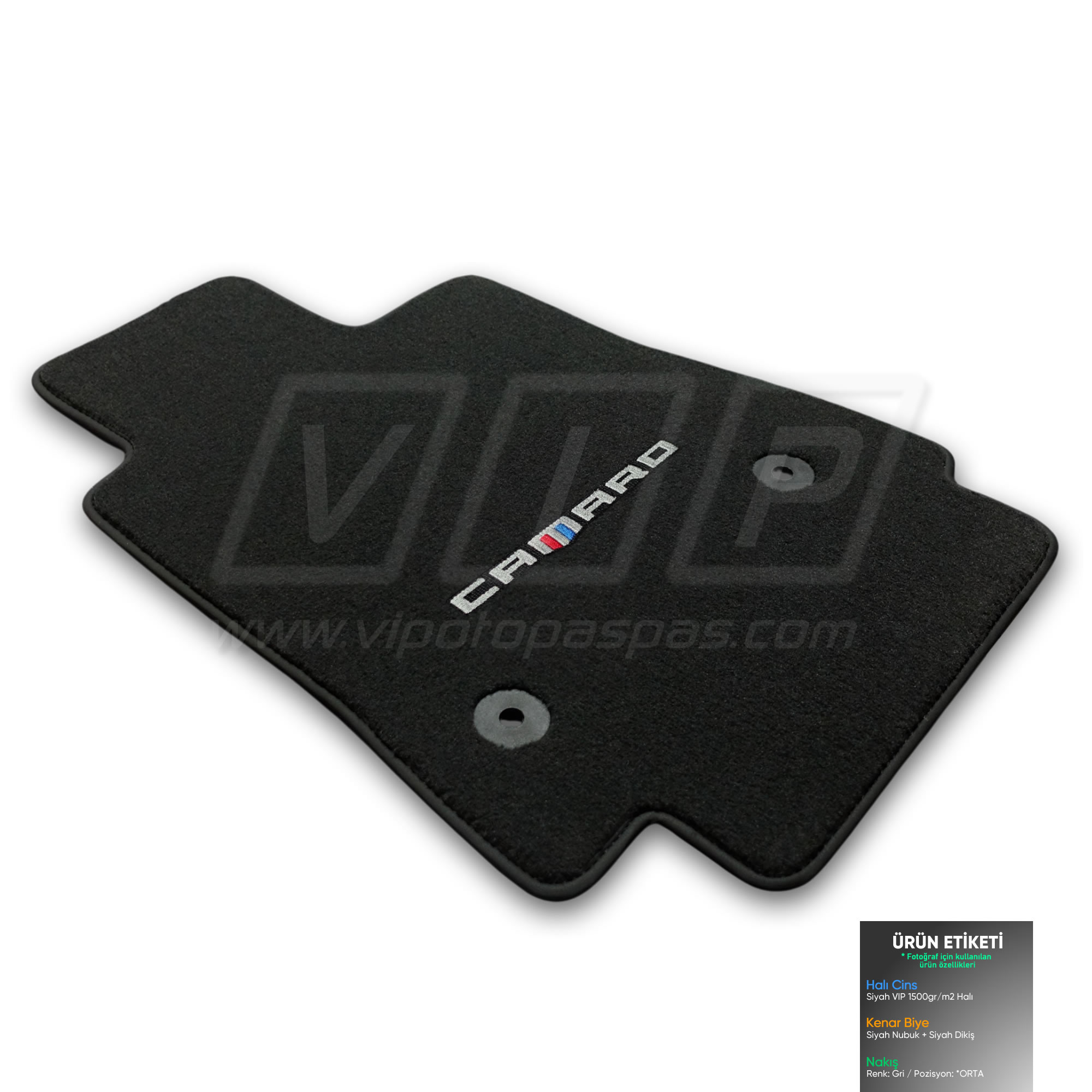 Chevrolet Camaro Halı Paspas Takımı 2009-2015 *5.Jen #Camaro Flag