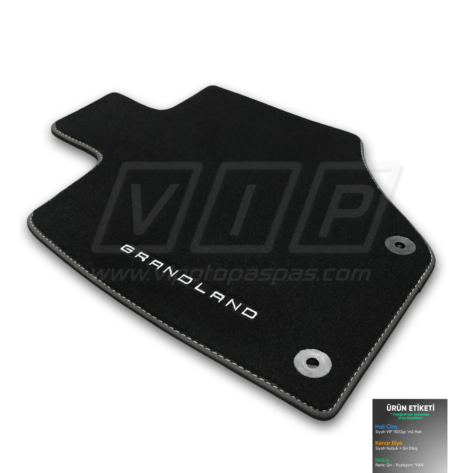 Opel Grandland Halı Paspas Takımı 2024 ve Sonrası *Elektrik-PHEV #Grandland