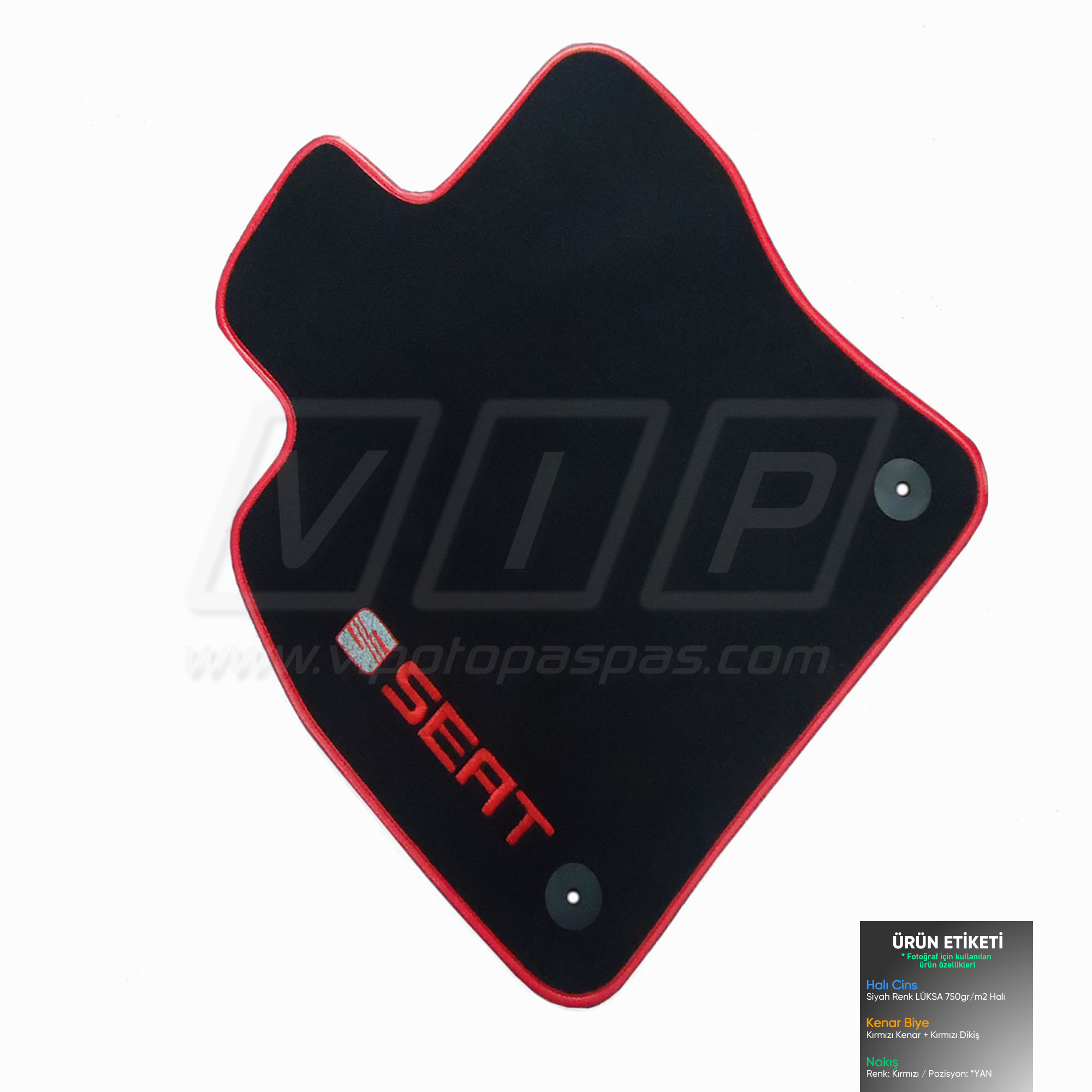 Seat Leon 5F Halı Paspas Takımı 2013-2020 #SEAT