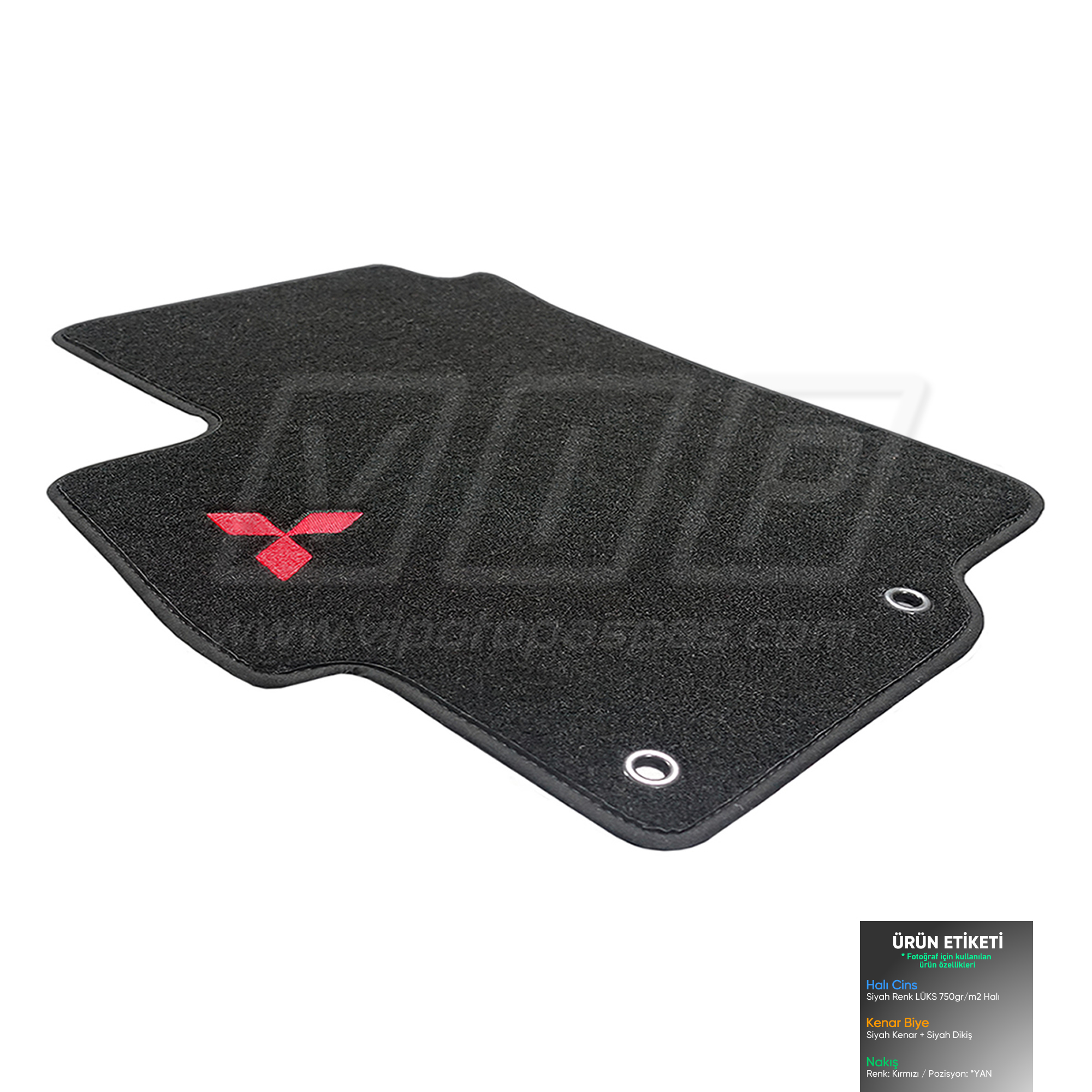 Mitsubishi Lancer Evo 7 Halı Paspas Takımı 2001-2003 #Mitsubishi