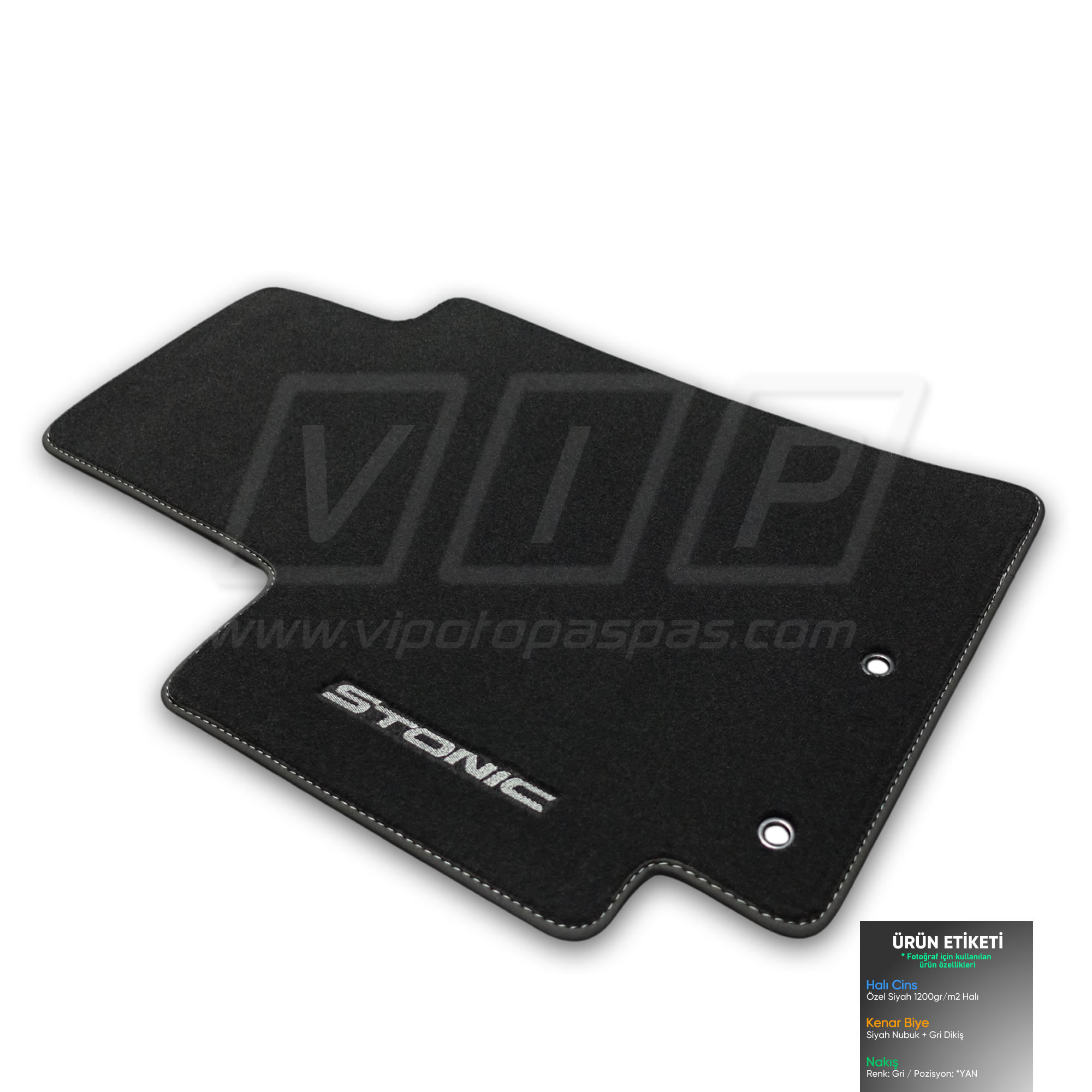 Kia Stonic Halı Paspas Takımı 2017 ve Sonrası #STONIC